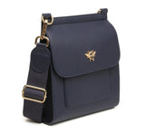 Alice Wheeler Bloomsbury Crossbody Bag - Navy