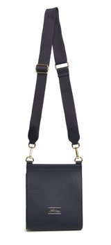 Alice Wheeler Bloomsbury Crossbody Bag - Navy