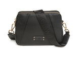 Alice Wheeler Kensington Crossbody Bag Double Zip - Black