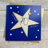 Star Age 70 Card