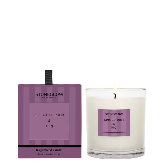Stoneglow Spiced Rum & Fig - Scented Candle