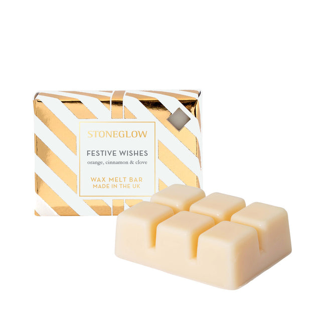 Stoneglow Seasonal - Festive Wishes - Orange, Cinnamon & Clove Soy Wax Melt