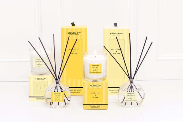Stoneglow Lime Zest & Tonka Candle