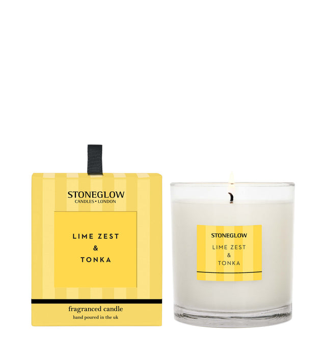 Stoneglow Lime Zest & Tonka Candle