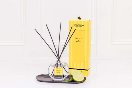 Stoneglow Lime Zest & Tonka Reed Diffuser