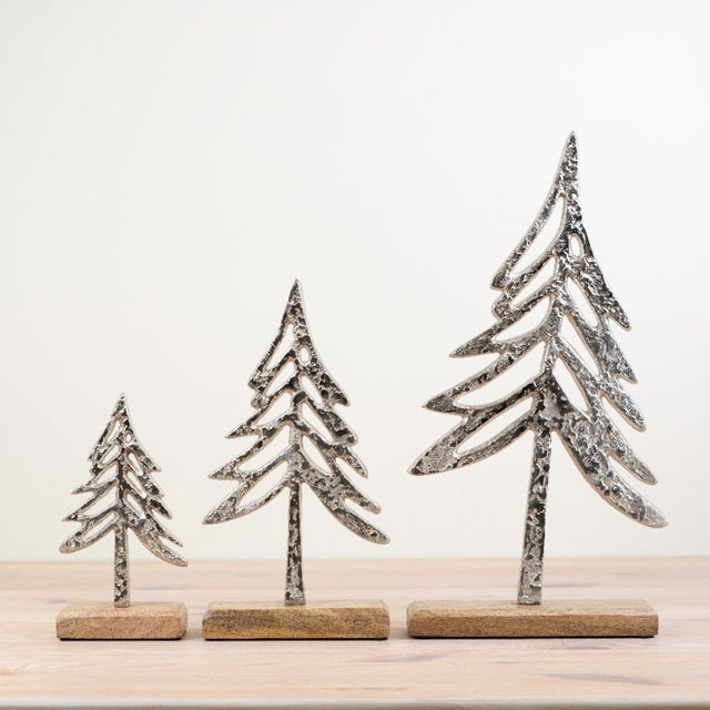 Tree Mounted on Wooden Base 29cm