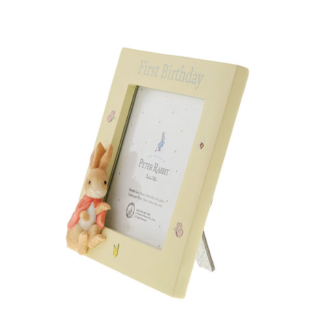 Beatrix Potter Flopsy 1st Birthday Photo Frame