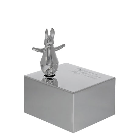 Beatrix Potter Silver Plated Music Box