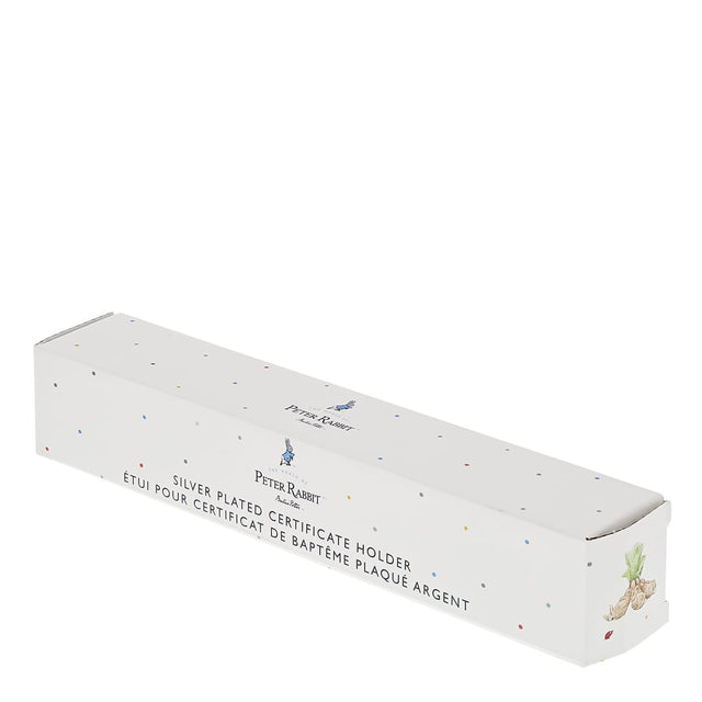 Beatrix Potter Silver Plated Certificate Holder
