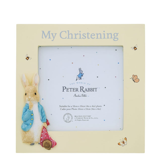 Beatrix Potter Peter Rabbit Christening Photo Frame