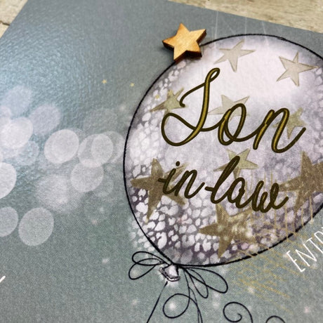 Son-in-Law Birthday Card - Balloon