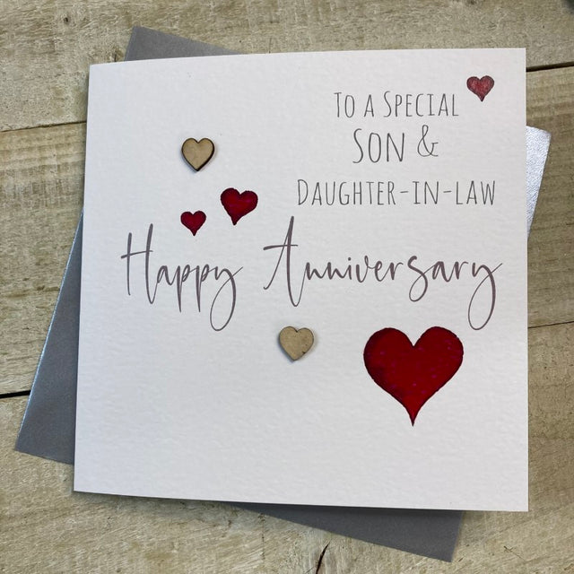 Son & Daughter-in-Law Anniversary Card