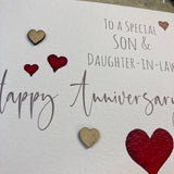 Son & Daughter-in-Law Anniversary Card