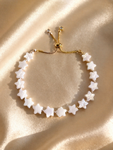 White Star Slider Bracelet