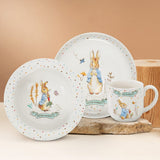 Beatrix Potter Peter Rabbit Ceramic Dinner Set 3 Pieces
