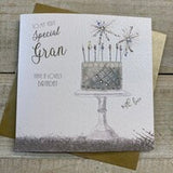 Very Special Gran Birthday Card - Birthday Cake