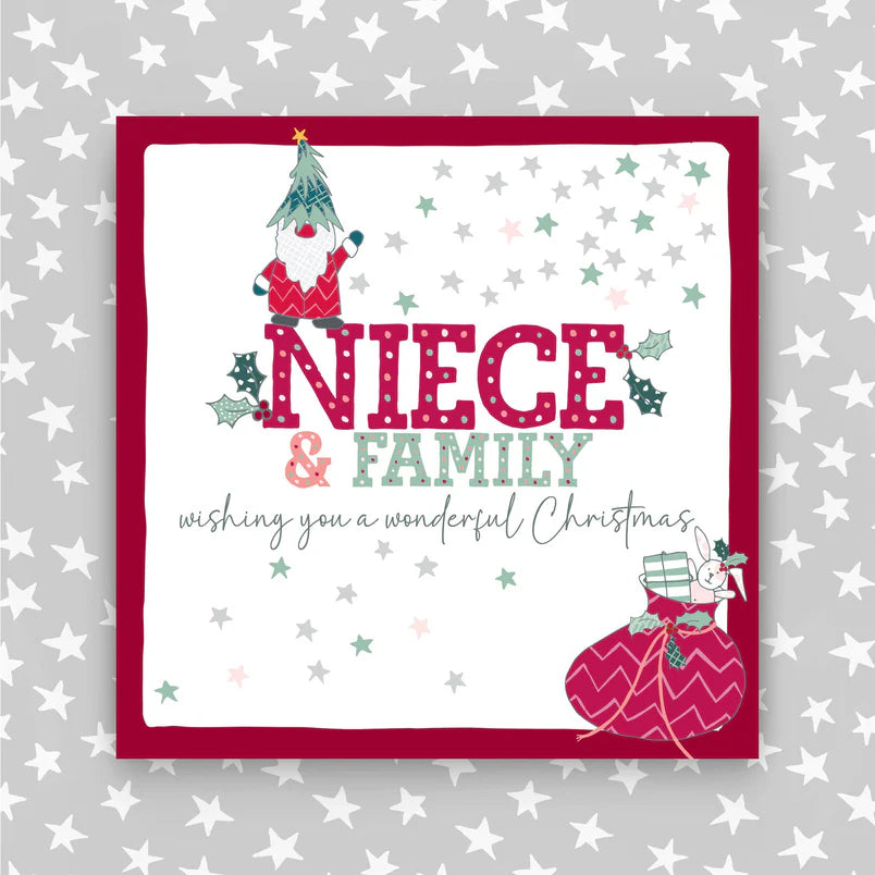 Molly Mae Niece & Family Christmas Card