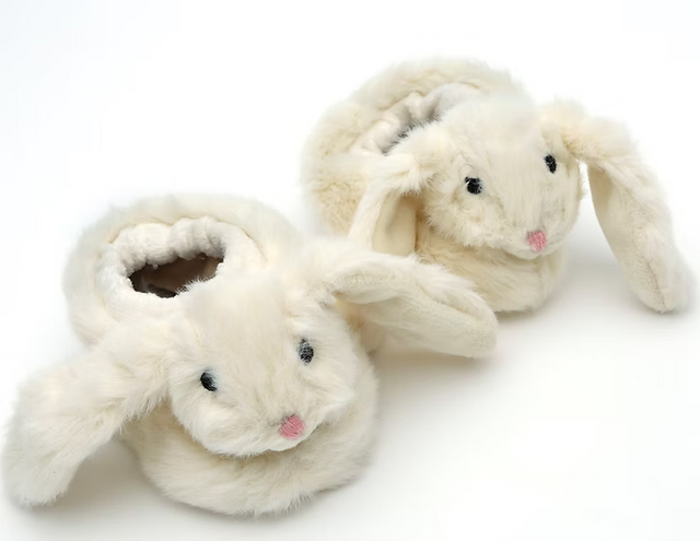 Bunny Slippers Cream