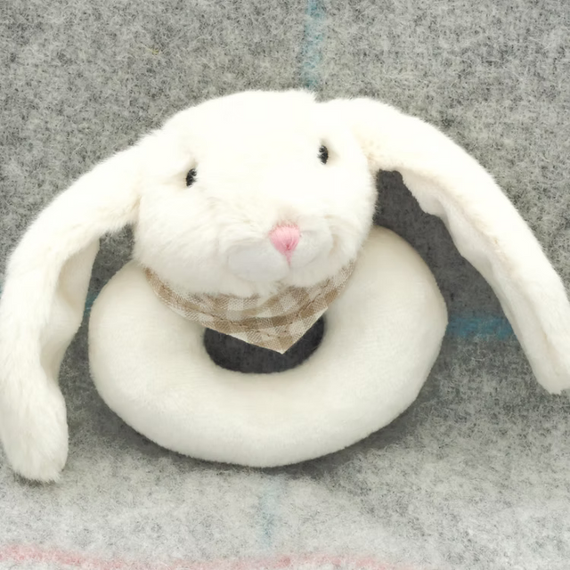 Bunny Rattle Cream