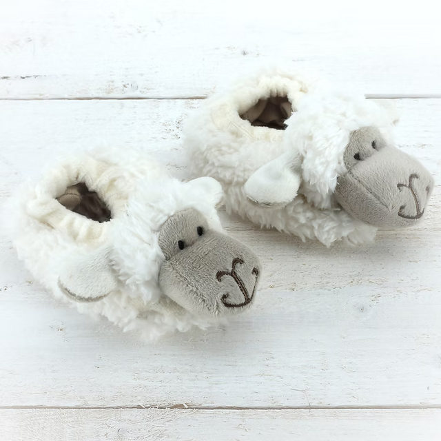 Sheep Slippers Cream