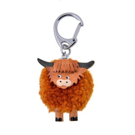 Richard Lang Highland Cow Keyring