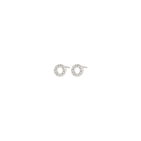 Pilgrim Harlan Earrings & Necklace Set - Silver