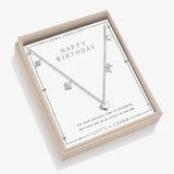 Joma Life's A Charm 'Happy Birthday' Necklace