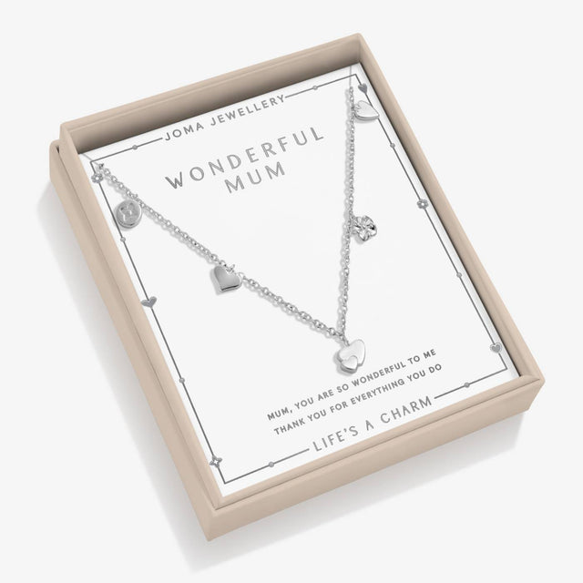 Joma Lifes A Charm "Wonderful Mum" Necklace