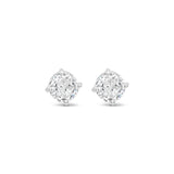 Earrings - Small Silver Crystal Stud