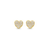 Earrings - Gold Heart