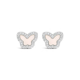 Earrings - Gold Oyster Butterfly