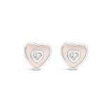 Earrings - Silver Oyster Heart