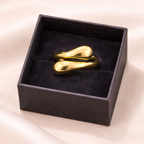 Teardrop Ring - Gold