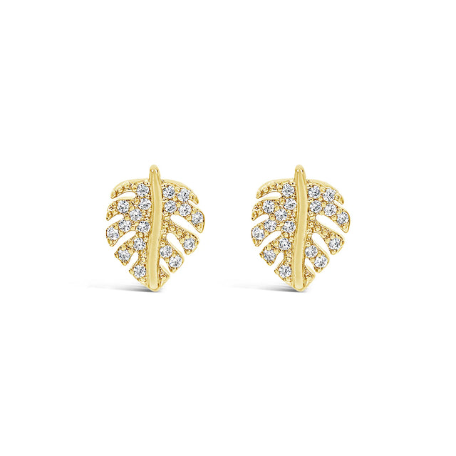 Earrings - Gold Leaf