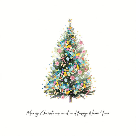Merry Christmas and Happy New Year Boxed Cards (Tree)