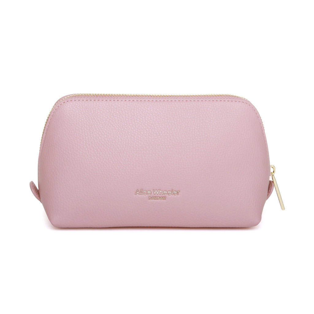 Alice Wheeler Pink Makeup Bag - Small