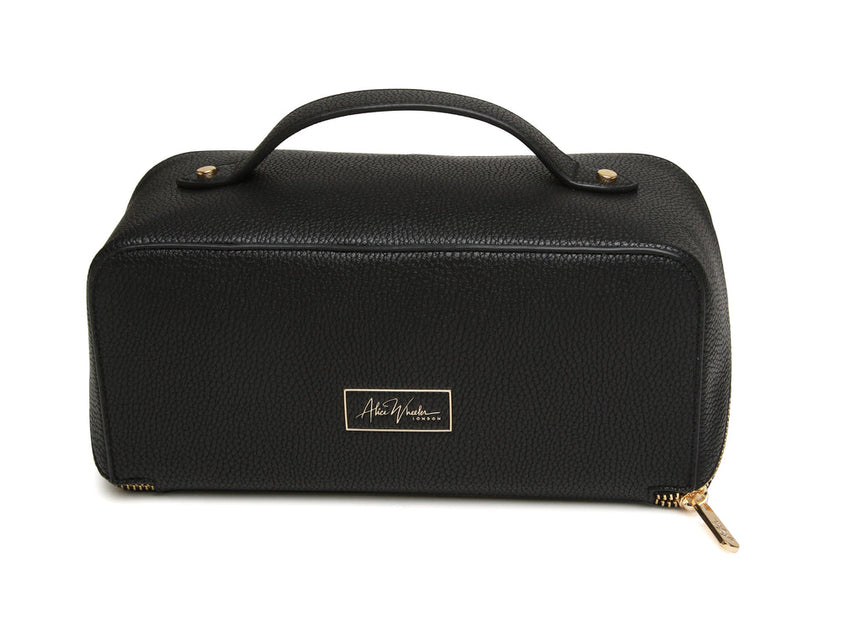 Alice Wheeler Black Train Case - Medium