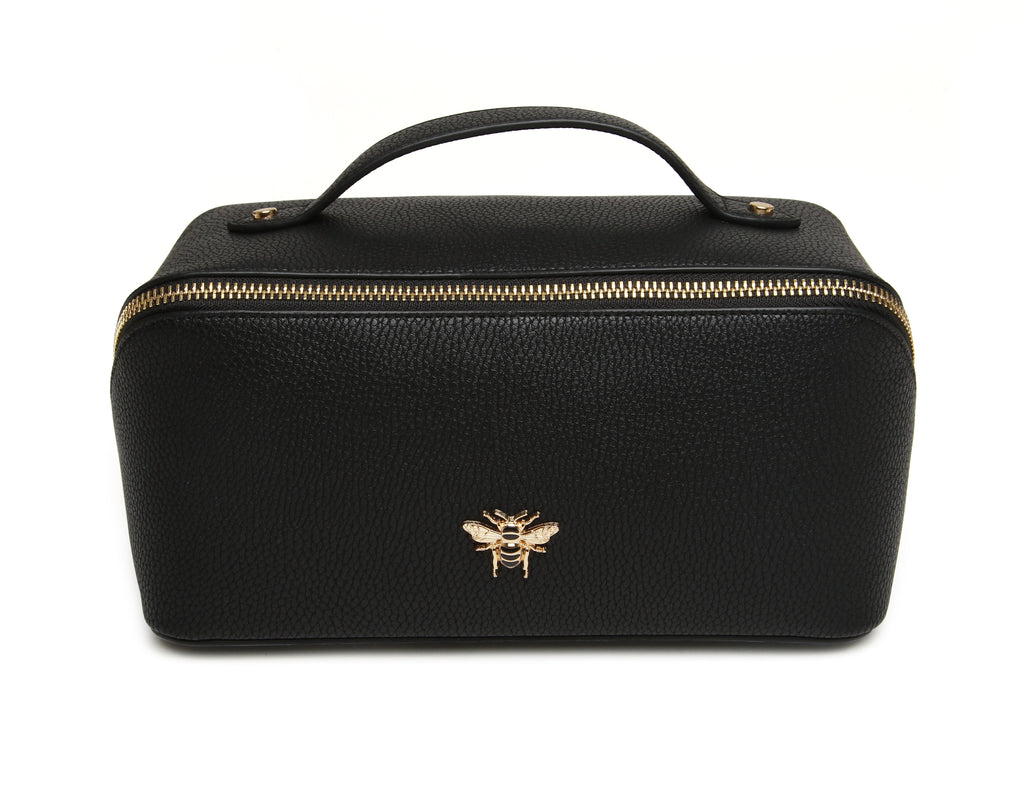 Alice Wheeler Medium Train Case Black