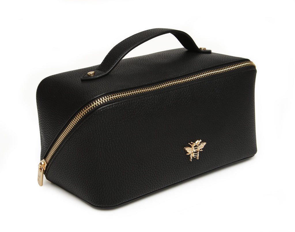 Alice Wheeler Black Train Case - Medium