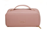 Alice Wheeler Pink Train Case -  Medium