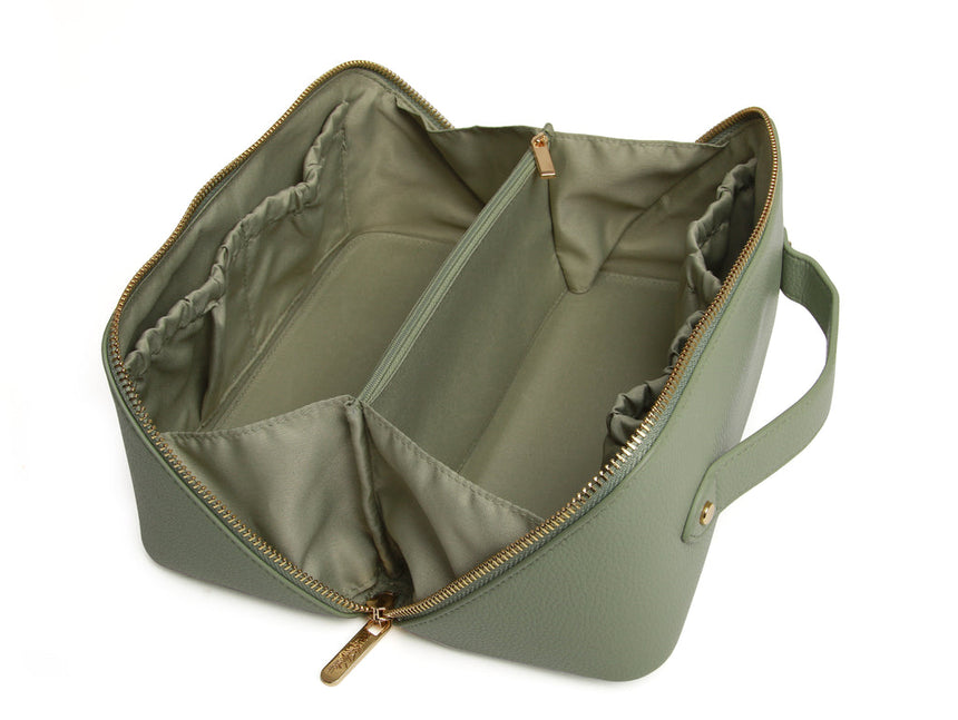 Alice Wheeler Sage Train Case - Medium