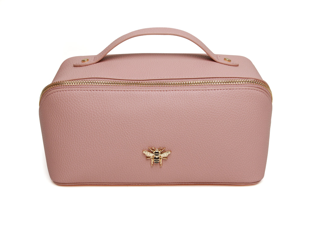 Alice Wheeler Pink Train Case Large