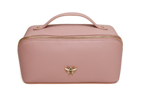 Alice Wheeler Pink Train Case Large