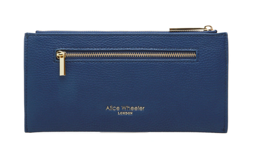 Alice Wheeler Navy Brunel Purse