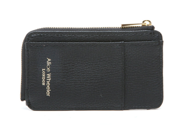 Alice Wheeler Black Bath Coin/Card Purse