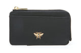 Alice Wheeler Bath Coin/Card Purse - Black