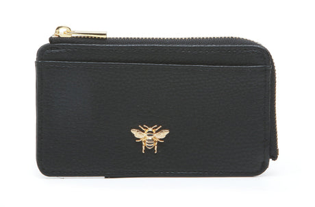 Alice Wheeler Bath Coin/Card Purse - Black