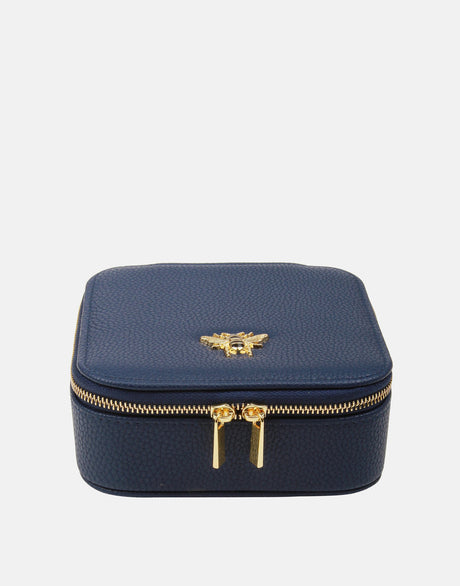 Alice Wheeler Jewellery Box - Navy