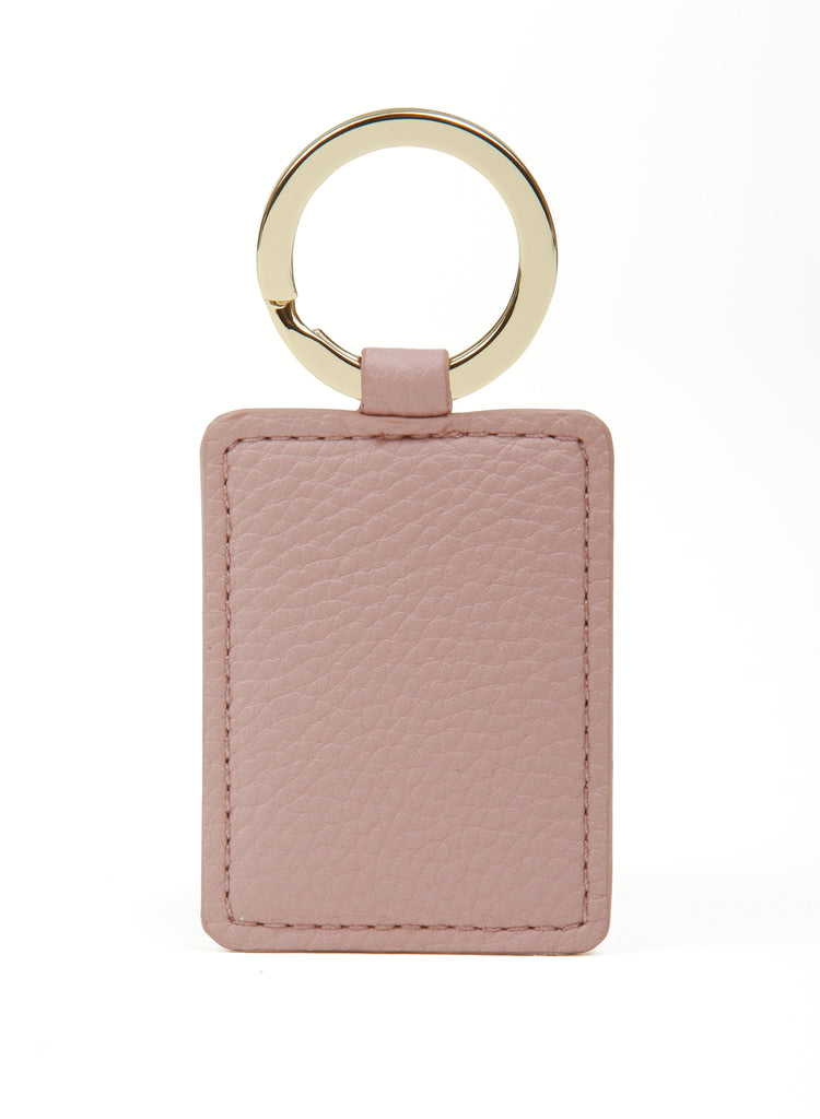 Alice Wheeler Pink Keyring with Bee