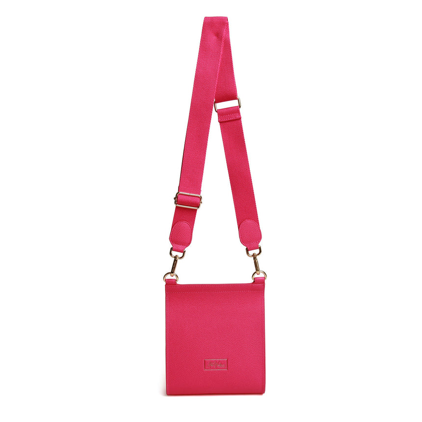 Alice Wheeler Hot Pink Bloomsbury Crossbody Bag